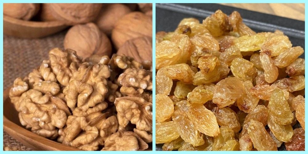 500 gr Maraş18 Kelebek Ceviz İçi - 500 gr Çekirdeksiz Kuru Üzüm