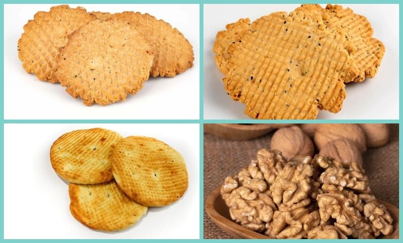 1 kg Şekerli 1 kg Tuzlu 1 kg Yumuşak Maraş Çöreği 1 kg Maraş18 Kelebek Ceviz İçi