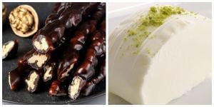 1 kg Saf Pekmezli Maraş Cevizli Sucuk - 1 kg Sade Maraş Dondurması