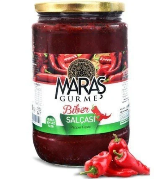 Maraş Organik Acı Biber Salçası 700 gr